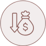 Lower Cost Icon Lower Cost Icon